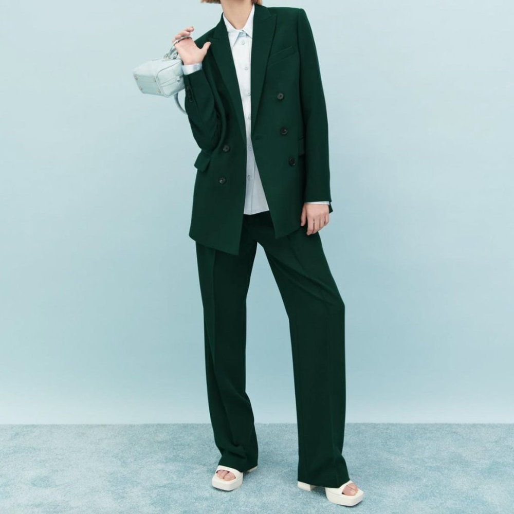 Full Length Trouser Green
